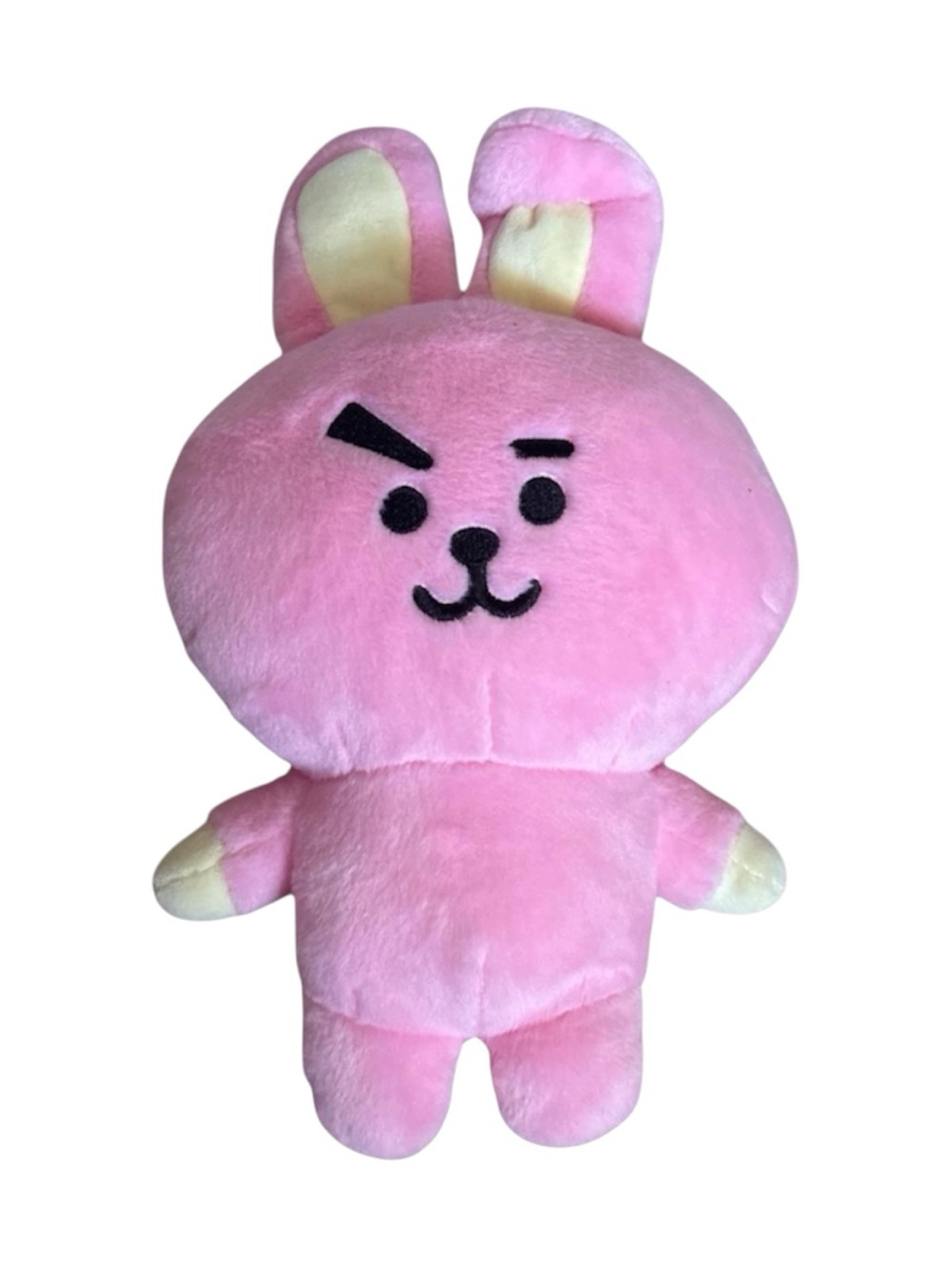 BT21 Line Friends Cooky Pink Bunny Plush 14” BTS Jungkook Stuffed Animal